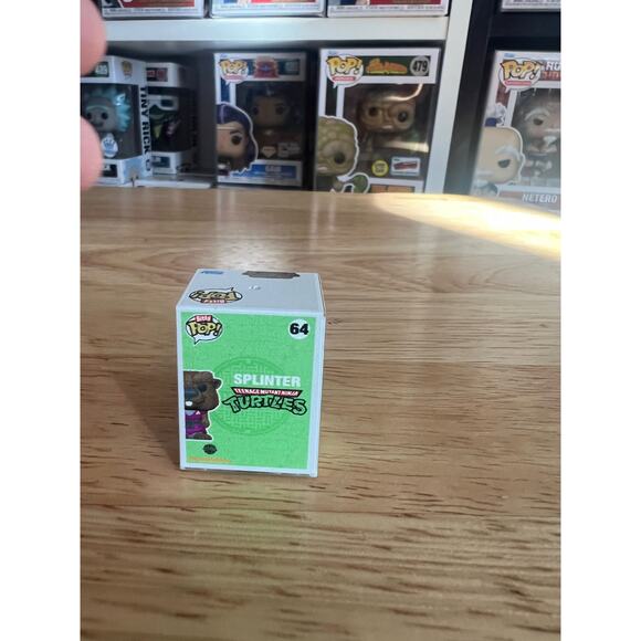 Splinter Funko Bitty Pop #64 TMNT Teenage Mutant Ninja Turtles Cartoon TV Figure - Picture 3 of 6